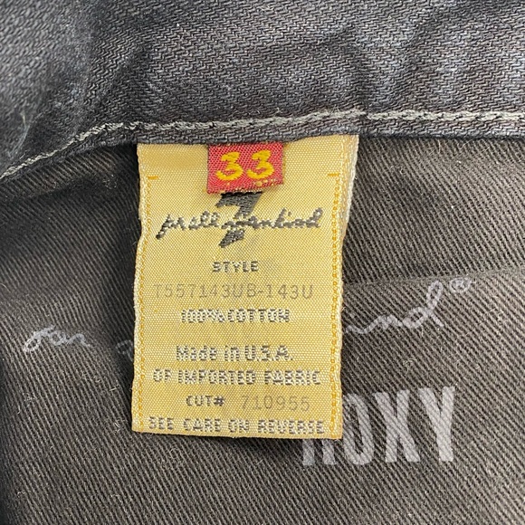 Vintage 7 Of Man Kind Roxy Jeans Sz 33 - Picture 4 of 8